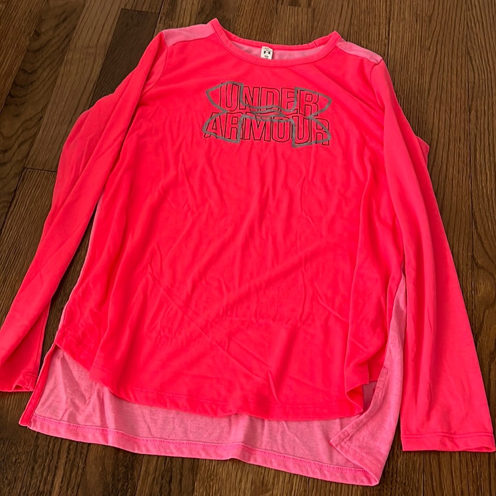 Justice kids active long sleeve size S